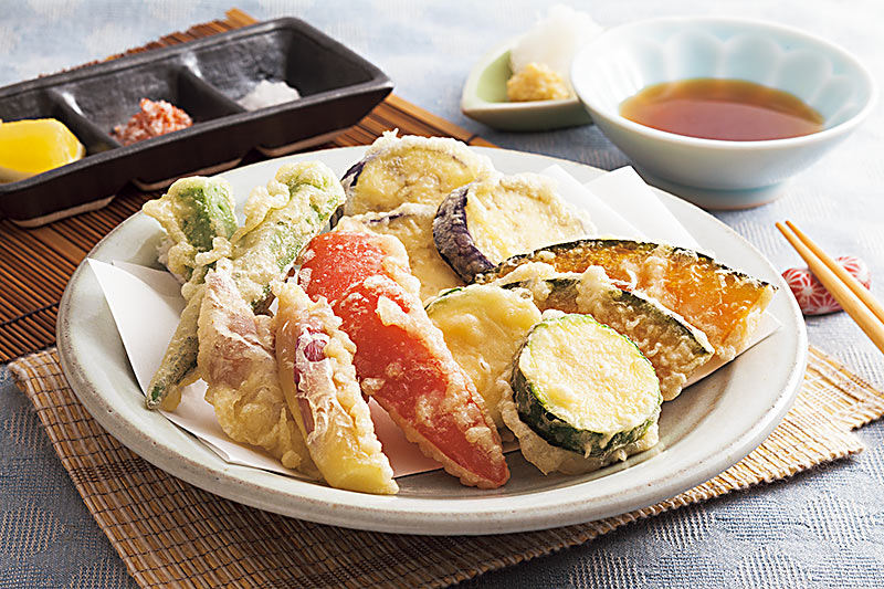 夏野菜の天ぷら