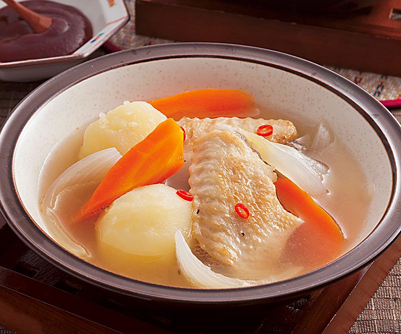 No.630 鶏手羽と野菜のスープ煮